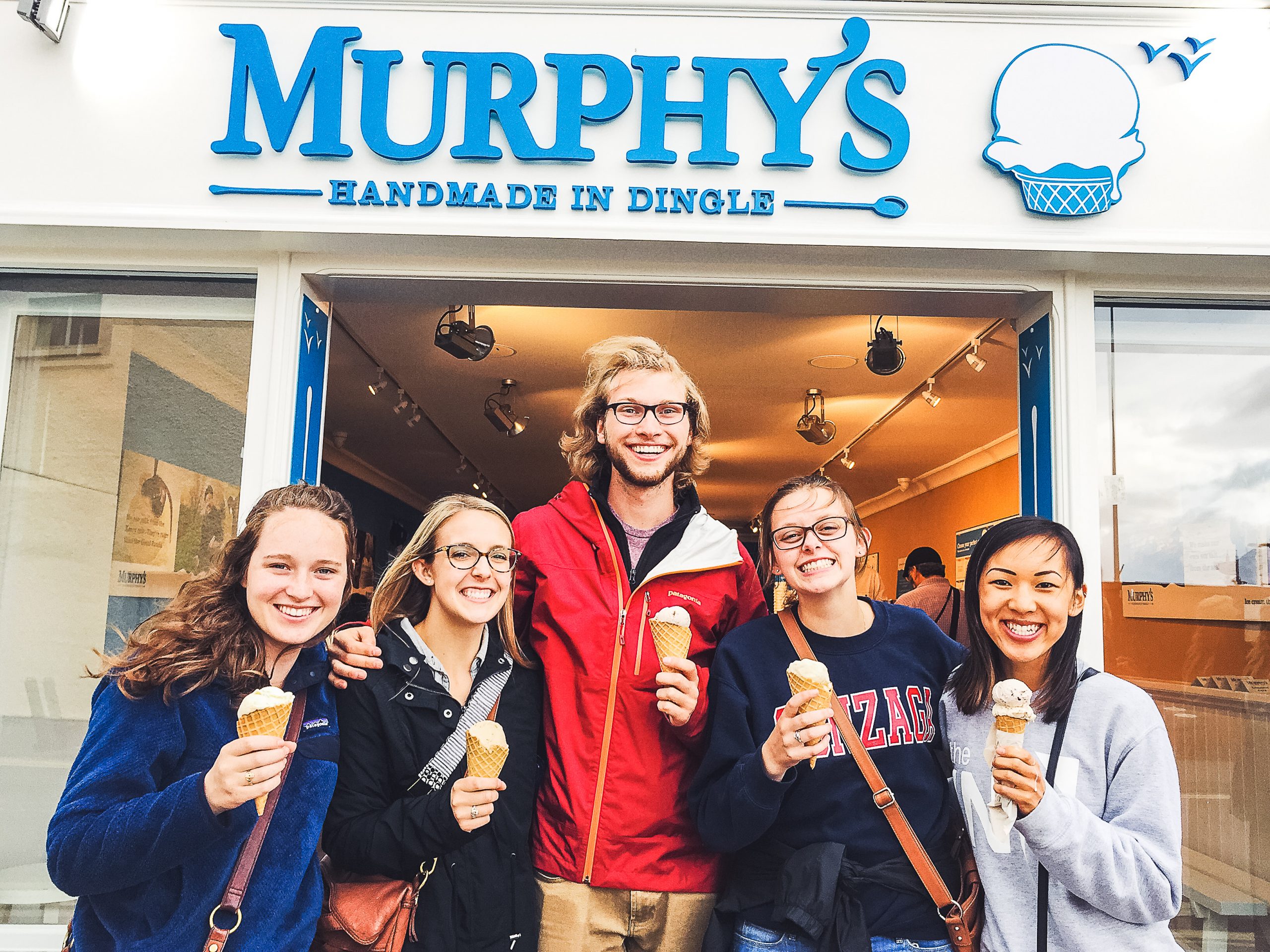 Murphy's Ice Cream in DIngle, Ireland